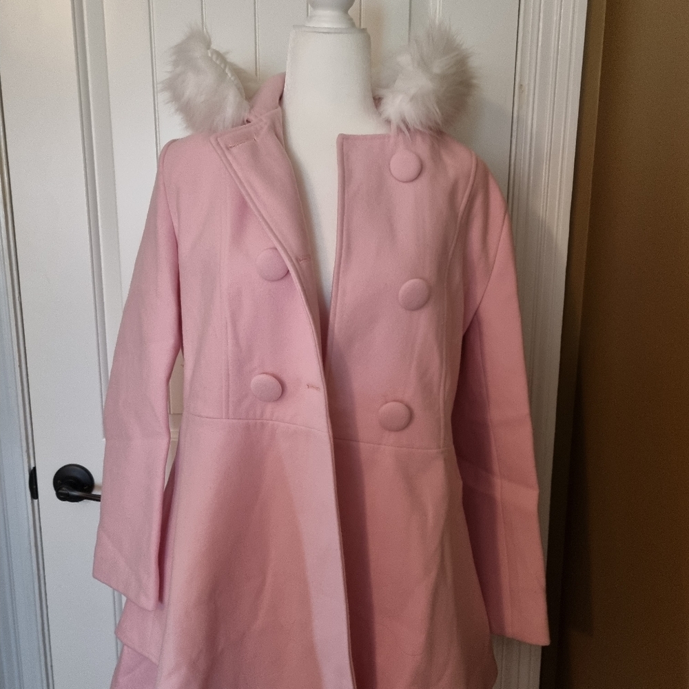 Pink coat